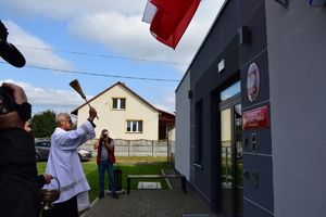 Otwarcie nowej siedziby Posterunku Policji w Pysznicy