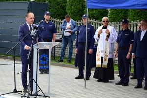 Otwarcie nowej siedziby Posterunku Policji w Pysznicy