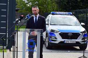 Otwarcie nowej siedziby Posterunku Policji w Pysznicy