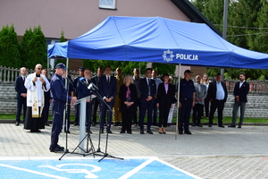 Otwarcie nowej siedziby Posterunku Policji w Pysznicy