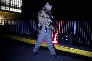 Policjanci podczas szkolenia