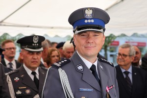 Zastępca Komendanta Wojewódzkiego Policji w Poznaniu insp. Konrad Chmielewski