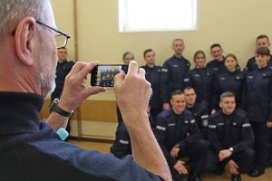 Uroczyste ślubowanie nowo przyjętych policjantów w szeregi Wielkopolskie Policji