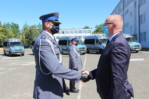 Wojewódzkie Obchody Święta Policji w dniu 31 lipca 2020 roku na ulicy Taborowej w Poznaniu