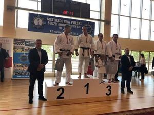 st. sierż. Kamil Kozłowski na podium