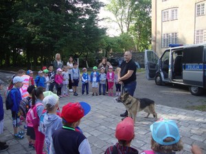 Zastęp na służbie