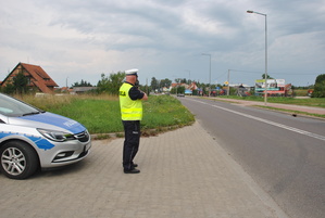 Węgorzewo - kaskadowy pomiar prędkości