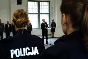 Przemówienia podczas uroczystości