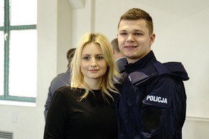 Zdjęcia policjantów z rodzinami