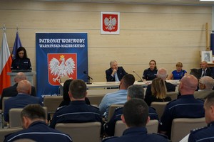 Uczestnicy spotkania w Urzędzie Wojewódzkim w Olsztynie
