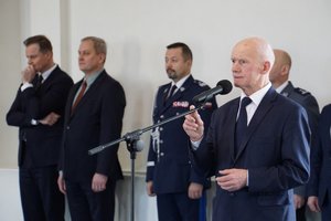 Uroczystość ślubowania nowych policjantów