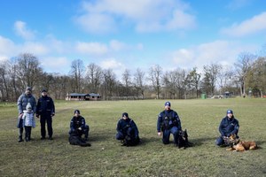 Szkolenie psów służbowych