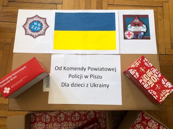 Akcja oddawania krwi dla Ukrainy