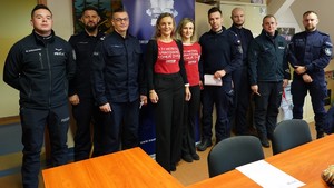 Uczestnicy akcji z DKMS