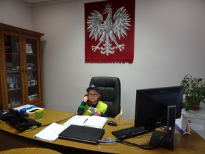 5-letni Maciek komendantem