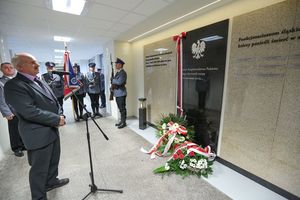 Odsłonięcie tablicy pamięci w KWP w Katowicach 08.11.2017 r.