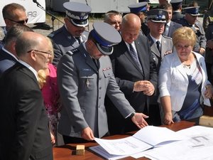 Rozpoczęcie budowy komendy w Sosnowcu