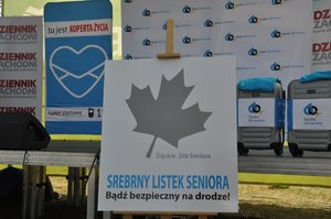 Srebrny listek seniora