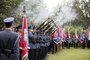 Uczcili pamięć policjantów II Rzeczypospolitej