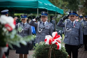 Uczcili pamięć policjantów II Rzeczypospolitej