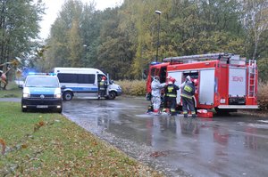 Wspólne ćwiczenia służb ratowniczych w katowickiej „Dolinie 3 Stawów”