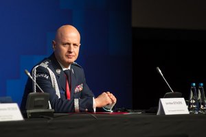 Otwarcie Konferencji.  Komendant Główny Policji gen. insp. Jarosław Szymczyk