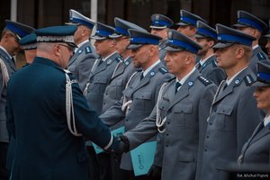 Wręczanie aktów mianowania na wyższe stopnie służbowe przez Kierownictwo Policji