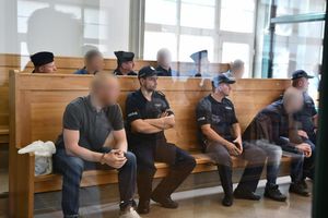 Sala rozpraw w trakcie procesu