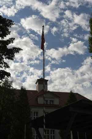 Zdjęcie kolorowe, przedstawiające flagę.