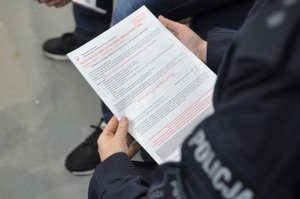 Akcja honorowej zbiórki krwi pod katowicką komendą wojewódzką policji