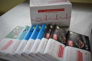 czekolady dla dawców krwi