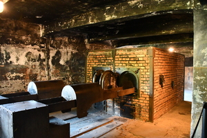 piec - komora w obozie Auschwitz