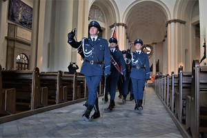 Kompania honorowa w katedrze