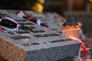 Na zdjęciu fragment Grobu Policjanta Polskiego.