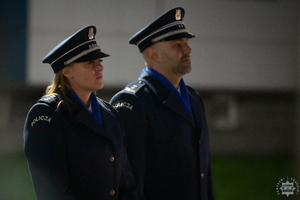 Na zdjęciu naczelnicy Wydziału Gabinet Komendanta Wojewódzkiego Policji w Katowicach