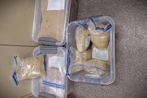 Zdjęcie zatrzymanych narkotyków