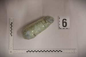 Zdjęcie zabezpieczonej paczki