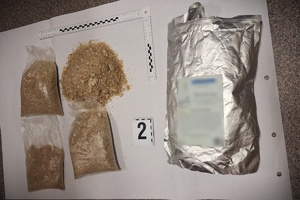 Zdjęcie zatrzymanych narkotyków