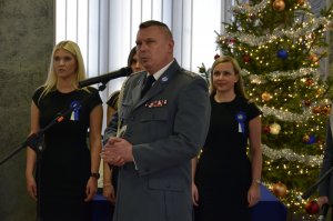 ŚLUBOWANIE NOWO PRZYJĘTYCH POLICJANTÓW