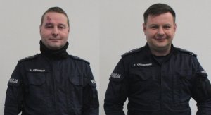 wizerunek policjantów