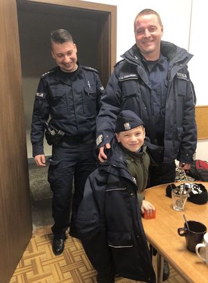 policjanci zaopiekowali się ukraińską rodziną