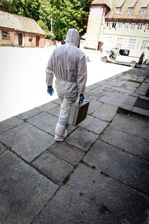 Policjanci podczas szkolenia