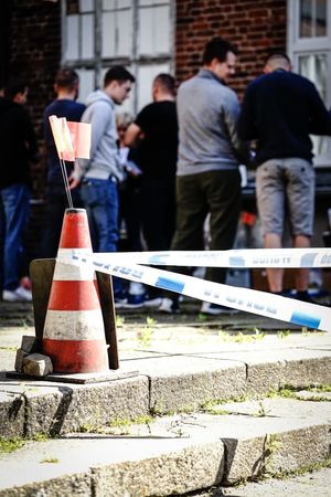 Policjanci podczas szkolenia