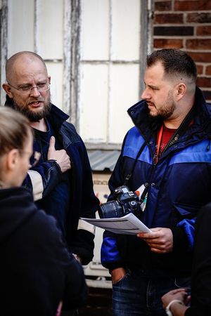 Policjanci podczas szkolenia