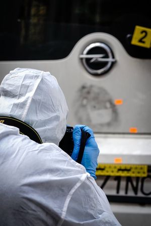 Policjanci podczas szkolenia