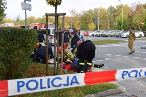 ćwiczemia policyjne w NCK-u
