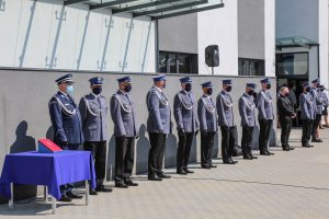 19. Komendanci Miejscy i Powiatowi garnizonu małopolskiego ustawieni w szyku frontem