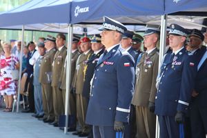 karda kierownicza i policjanci podczas obchodów święta policji 2022