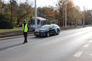 Policjanci podczas akcji &quot;Wszystkich Świętych 2022&quot;