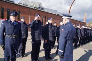 ślubowanie nowoprzyjętych policjantów